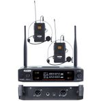 Lastvoice Lv-502y Uhf Dijital 2x24 Kanal Çiftli Yaka Telsiz Kablosuz Mikrofon (headset Hediyeli)