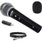 Lastvoice LV-55A Dinamik Kablolu El Mikrofon Seti - Siyah