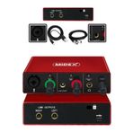 Lastvoice Midex Glx-500 Pro 2 Giriş 2 Çıkış Usb Stüdyo Ses Kartı (XLR KABLO HEDİYE)