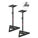 Lastvoice MNT-200X 2'li 87-147 cm Yükseklik Ayarlı Stüdyo Referans Monitör Standı Seti