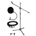 Lastvoice MS06 Shock Mount Pop Filter Mikrofon Standı