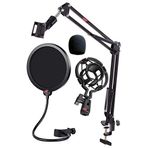 Lastvoice NB39PSMX Shock Mount Pop Filter Sünger Mikrofon Standı