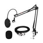 Lastvoice Nb39PSX Set Stüdyo Masa Mikrofon Standı Pop Filtre XLR Kablo