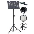 Lastvoice Nt-109 Pro Şef Tipi Büyük Boy Yüksek Kaliteli Nota Sehpası Standı Seti