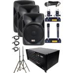 Lastvoice School Paket-3 Okul Tören Ses Sistemi Full Set (Hoparlör Amfi Mikrofon Stand)