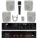Lastvoice Soft Paket-3 Hoparlör Anfi Mikrofon Mağaza Ses Sistemi - Siyah