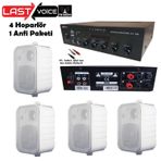 Lastvoice Soft Paket-3 Hoparlör ve Anfi Mağaza Ses Sistemi