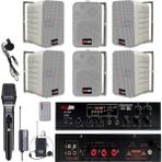 Lastvoice Soft Plus Paket-4 Hoparlör ve Anfi Mağaza Ses Sistemi - Siyah