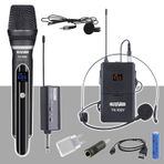 Lastvoice TX102EY Şarjlı Telsiz Kablosuz El Yaka Headset Mikrofon