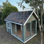 Latanwood Smartest Ahşap Köpek Kulübesi - Uzun Kenar: 200 Kısa Kenar: 120 Yükseklik: 160
