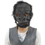 Lategoril Maskesi Maymun Maskesi Et Maskesi Orangutan Siyah Saçlı 4 No