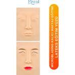 Lateks Eğitim Yüzü Microblading Kalıcı Makyaj Eğitimi 3D Yüz Derisi