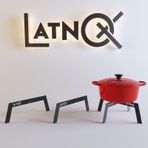 Latnox OX+ 23 cm Kamp Ocağı Pratik Metal Ateş Üstü Izgara