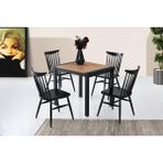 Lato Mini Masa, Kırlangıç Sandalye, Dışbudak, 80 x 70 - 80x70