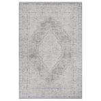Latosha Gri Oryantal Modern Geometrik Etnik Desenli Boho Makinada Yıkanabilir Hafif Hav Toz Vermez Leke Tutmaz Kaymaz Taban Dijital Makine Baskı Halı Oturma Odası Salon Yolluk Koridor Mutfak Halısı