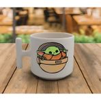 Latte & Espresso El Yapımı Baby Yoda T Kulp Kupa 200 ml - 1 Adet - 199 ml