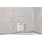 Lattina Banyo Dolabı Beyaz Mdf Mini 45 Cm Çok Renkli