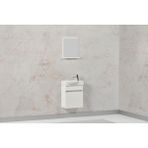 Lattina Banyo Dolabı Beyaz Mdf Mini 45 cm