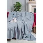 Latuda Concept Kaymaz Koltuk Örtüsü Çift Taraflı Mikrofiber Şönil 175x215 cm Bulut – Kedi Köpek ve Çocuk Dostu