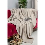 Latuda Concept Kaymaz Koltuk Örtüsü Çift Taraflı Mikrofiber Şönil 175x215 cm Kil – Kedi Köpek ve Çocuk Dostu