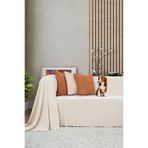 Latuda Concept Koltuk Örtüsü | Çekyat Örtüsü | Koltuk Şalı 175x300 Mikrofiber Şönil Çift Taraflı Kaymaz | Krem
