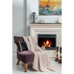 Latuda Concept Mikrofiber Şönil Tek kişilik Koltuk Örtüsü Berjer Çift Taraflı 110x175 cm ( 2Adet ) Camel