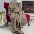 Latuda Concept Tekli Koltuk Örtüsü 110x175 (2 Adet) Berjer Çift Taraflı Kaymaz Şönil , Kapuçino - 110 x 175 cm