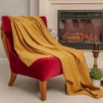 Latuda Concept Tekli Koltuk Örtüsü 110x175 (2 Adet) Berjer Çift Taraflı Kaymaz Şönil , Olive - 110 x 175 cm