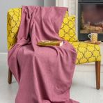 Latuda Concept Tekli Koltuk Örtüsü 110x175 (2 Adet) Berjer Çift Taraflı Kaymaz Şönil , Rose - 110 x 175 cm