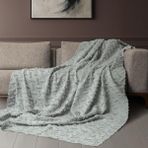 Latuda Home Ponela Koltuk Örtüsü Kaymaz Bohem Punch Kabartmalı 110X175 cm 2 Adet ( Berjer ) Kaymaz, A.gri - 110 x 175 cm - Açık Gri