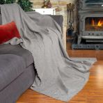 Latuda Home Premium Koltuk Örtüsü 110x175 (2 Adet) Berjer Gramajlı Jakarlı Şönil Gümüş | Kanepe Örtüsü | Kaymaz - 110 x 175 cm