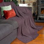 Latuda Home Premium Koltuk Örtüsü 110x175 cm (2 Adet) Berjer Gramajlı Jakarlı Şönil Gül Kurusu | Kanepe Örtüsü | Kaymaz