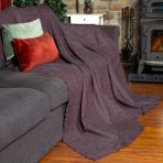 Latuda Home Premium Koltuk Örtüsü 175x215 Gramajlı Jakarlı Şönil Gül Kurusu | Kanepe Örtüsü | Kaymaz - 175 x 215 cm