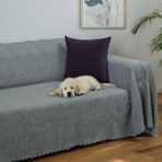 Latuda Home Premium Koltuk Örtüsü 175x300 LARGE Gramajlı Jakarlı Şönil Bulut | Kanepe Örtüsü | Kaymaz - 175 x 300 cm