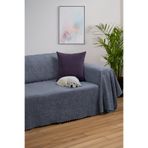 Latuda Home Premium Koltuk Örtüsü 175x300 Large Gramajlı Jakarlı Şönil Gri | Kanepe Örtüsü | Kaymaz