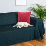 Latuda Home Premium Koltuk Örtüsü 175x350 XLARGE Gramajlı Jakarlı Şönil Zümrüt| Kanepe Örtüsü | Kaymaz - 175 x 350 cm