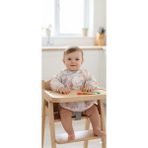 Laura Baby Uzun Kollu Sıvı Geçirmez Mama ve Aktivite Önlüğü - Pembe - 6 - 24 Ay