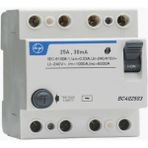 Lauritz Knudsen, BC402503- 4P 25A, 30 mA RCCB, Kaçak akım rölesi - 1 Adet