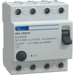 Lauritz Knudsen, BC404030-4P 40A, 300MA Rccb, Kaçak Akım Rölesi - Beyaz