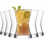 Lav Derin 6'lı Çay Bardağı - Şeffaf