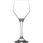 Lav Ella Cam Goblet 6'lı 330 ml Ayaklı (Şarap Kadehi , Kokteyl Bardağı) - Renkli