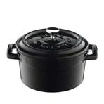 Lava 10 cm Yuvarlak Mini Döküm Demir Trendy Tencere