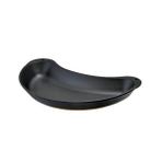 Lava 10x20 CM Döküm Böbrek Formlu Siyah Fajita Tabağı LV ECO FT 1020 T12