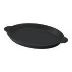 Lava 18x24 CM Döküm Demir Yekpare Çift Kulplu Oval Fajita Tabağı LV ECO FT 1824 T10