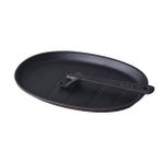 Lava 18x28 CM Döküm Oval Siyah Fajita Tabağı LV ECO FT 1828