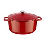 Lava 22 cm Metal Döküm Yuvarlak Tencere