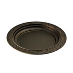 Lava 28 cm Siyah Döküm Oval Döner Kebap Tabağı