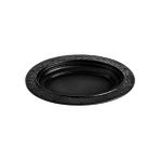 Lava 28x20 cm Siyah Döküm Oval Döner Kebap Tabağı