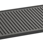 Lava cookware LV ECO GT 2647 T6 Kızartma/ızgara tava, çift taraflı, çıkarılabilir, Integral metal, Ölçüler 26 x 47 cm, dökme demir, Siyah
