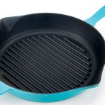 Lava Demir Döküm Spring Özel Seri Izgara Tava 30 cm Turkuaz